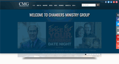 Desktop Screenshot of chambersministrygroup.com